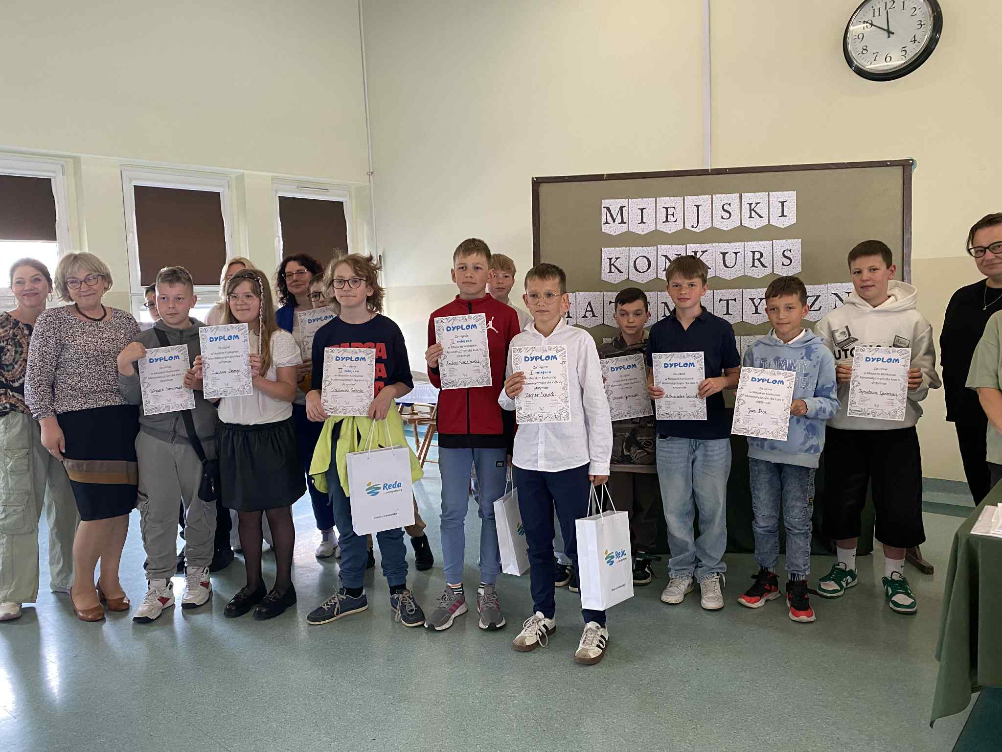 MIEJSKI KONKURS MATEMATYCZNY DLA KLAS V MIEJSKI KONKURS MATEMATYCZNY DLA KLAS V