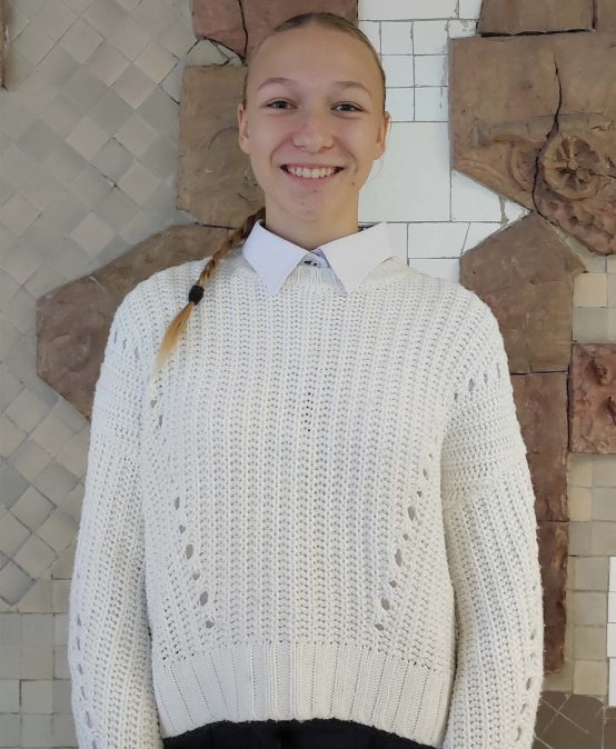 Agata w rejonowych kwalifikacjach do Wojewódzkiego Konkursu z Języka Polskiego