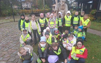 Uczniowie kaszubskiego w Mòdrim Młinie