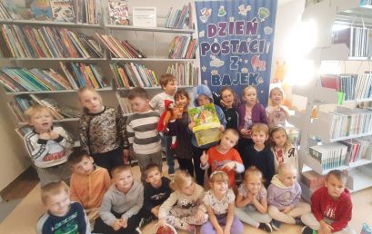 Lekcja biblioteczna z okazji Dnia Postaci z Bajek