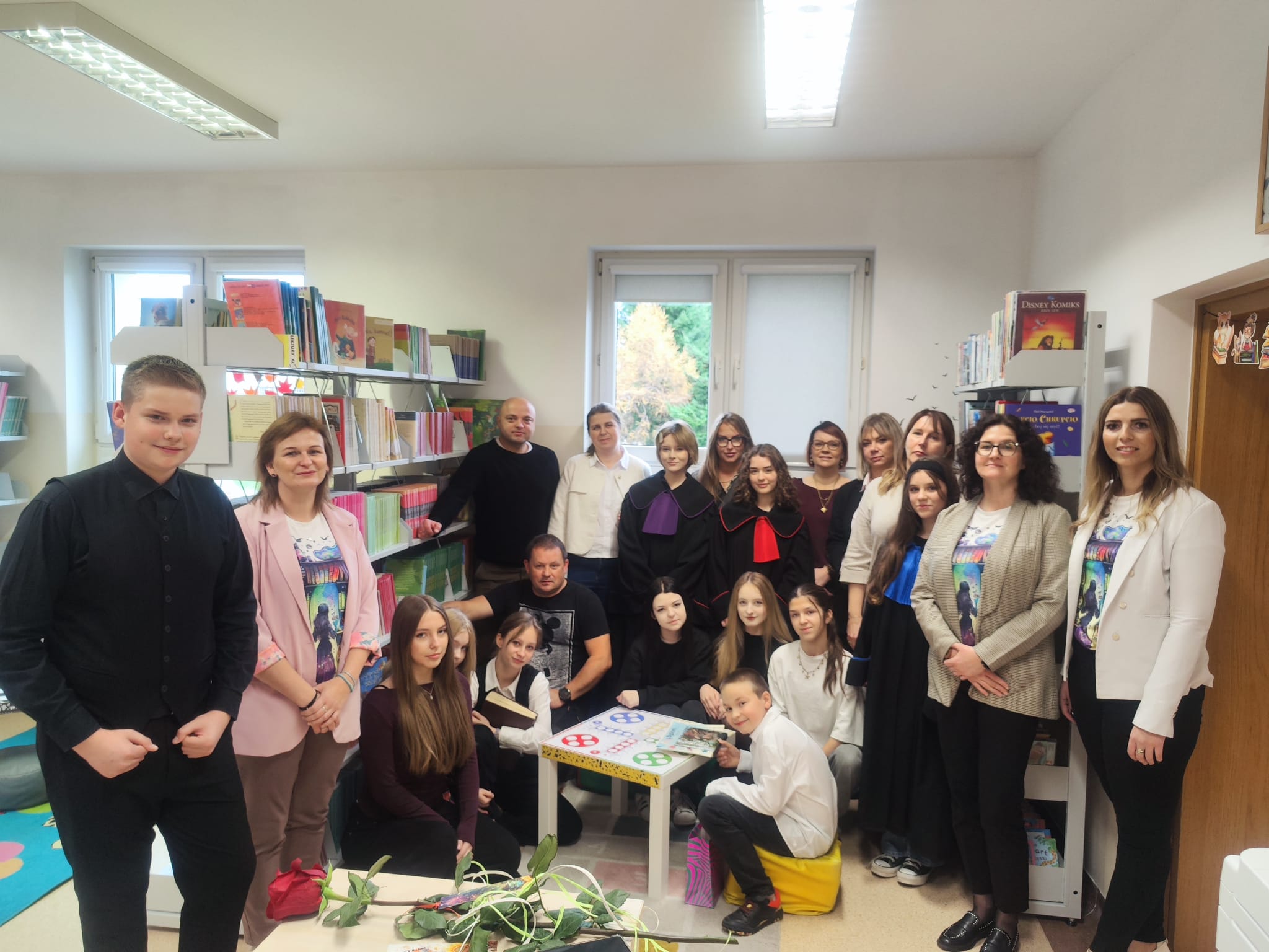 Oficjalne otwarcie biblioteki szkolnej „Komnaty Tajemnic” – 14 listopada