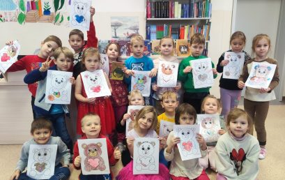 Spotkania przedszkolaków w bibliotece z okazji Dnia Życzliwości