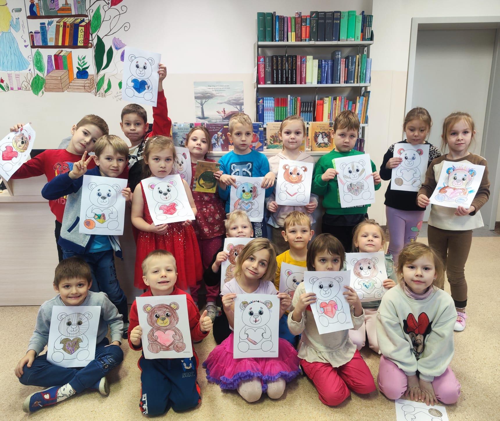 Dzień Pluszowego Misia w bibliotece szkolnej