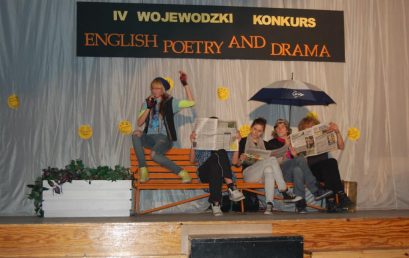IV edycja konkursu „English Poetry and Drama”