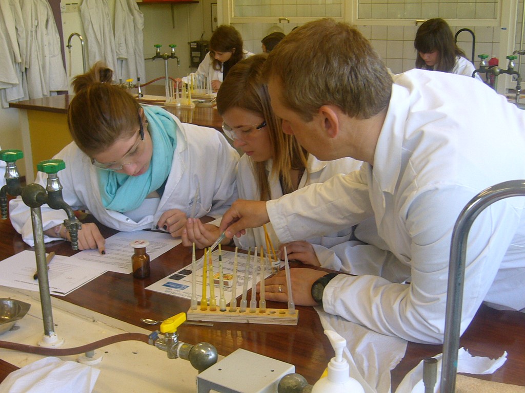 Lekcja chemii