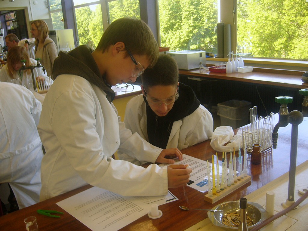 Lekcja chemii