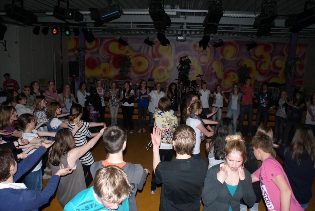 Podczas dyskoteki wspólnie odtańczyliśmy "Macarenę" :-)