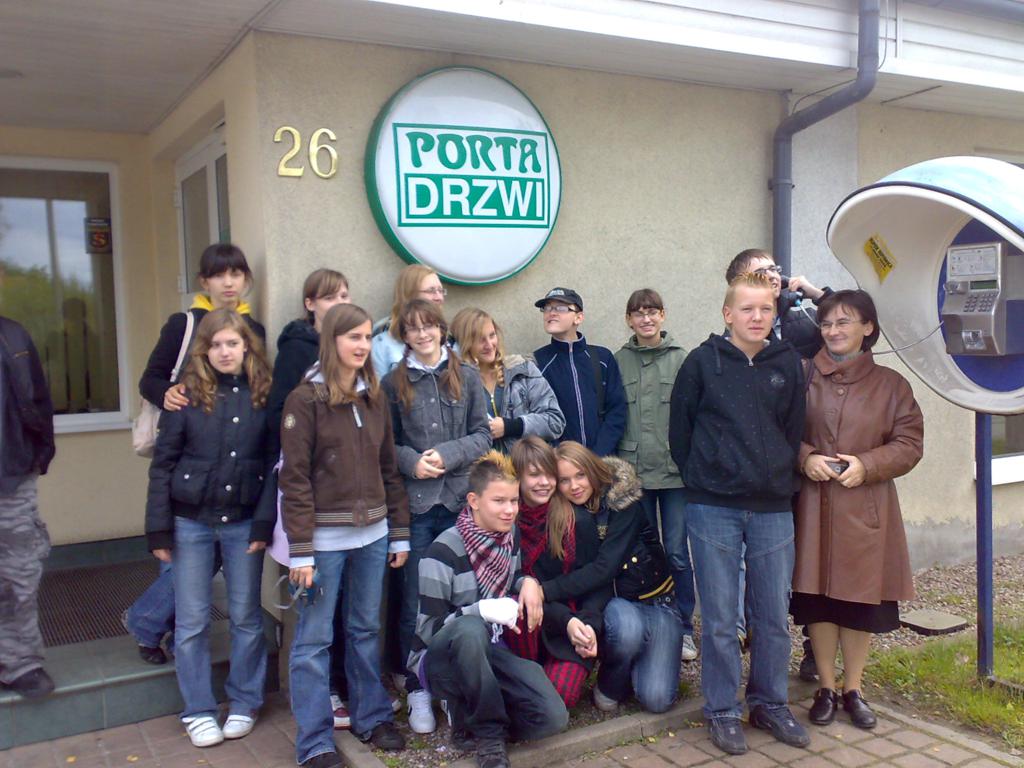 Wizyta w fabryce drzwi PORTA (wrzesień 2008)