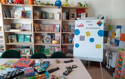 Dzień Gier Planszowych w bibliotece szkolnej Dzień Gier Planszowych w bibliotece szkolnej