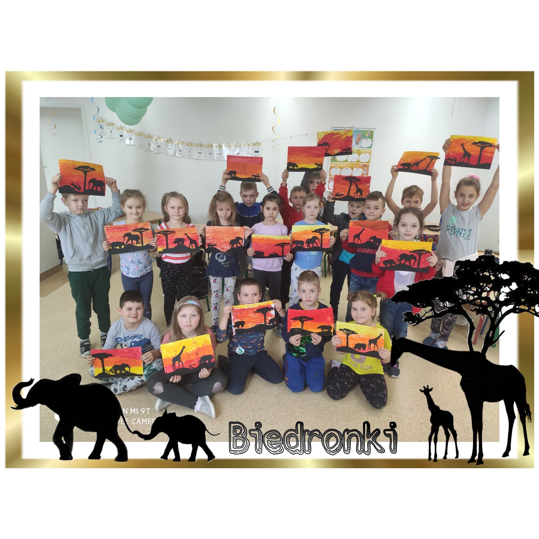 Przedszkolaki w podróży na Safari