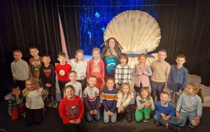 Dzieci z klas 1B i 1D na przedstawieniu w Gdyńskim Centrum Kultury
