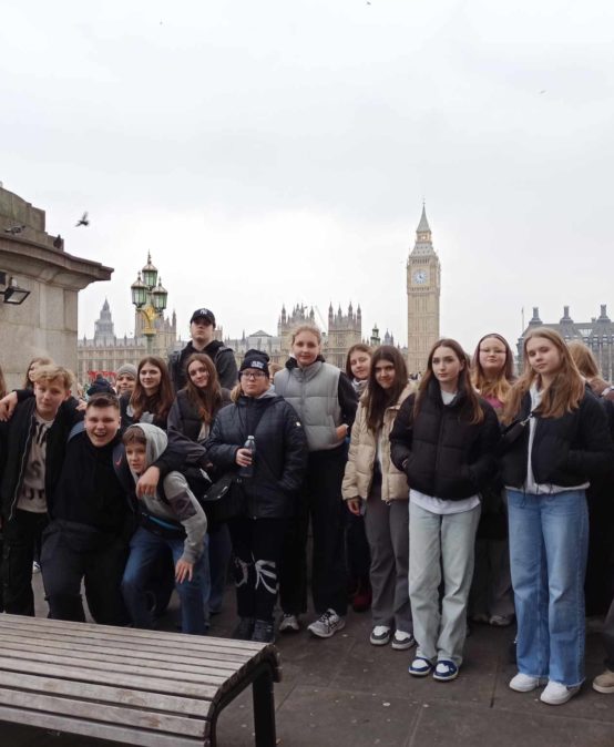 Wycieczka klas ósmych do Londynu