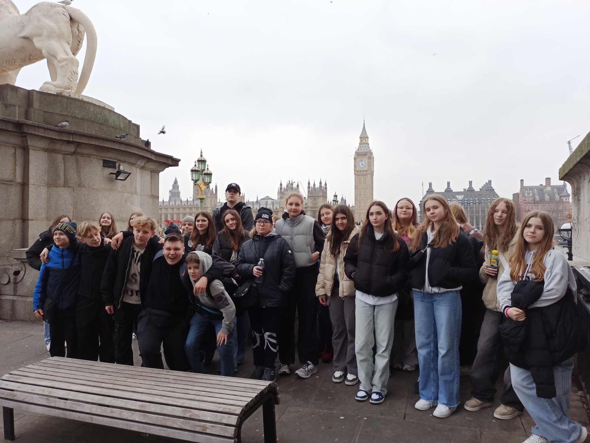 Wycieczka klas ósmych do Londynu