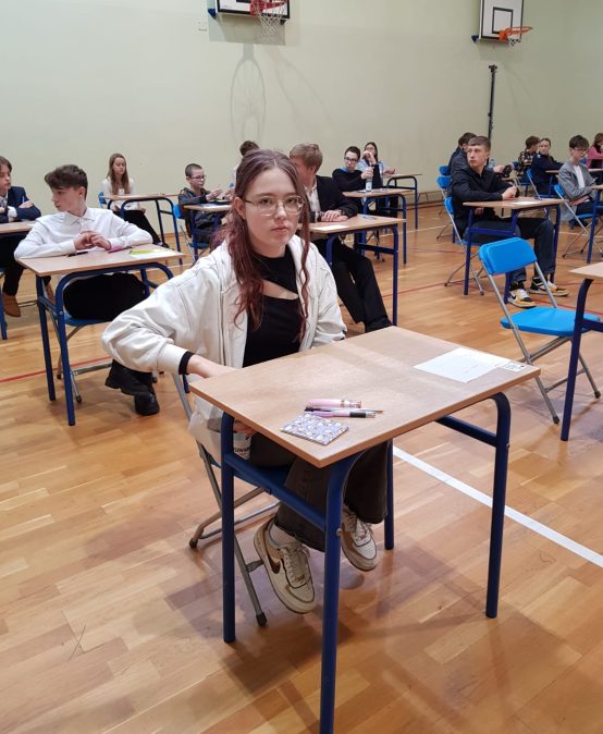 Magda Kasprzak z kl.8c finalistką Wojewódzkiego Konkursu Matematycznego