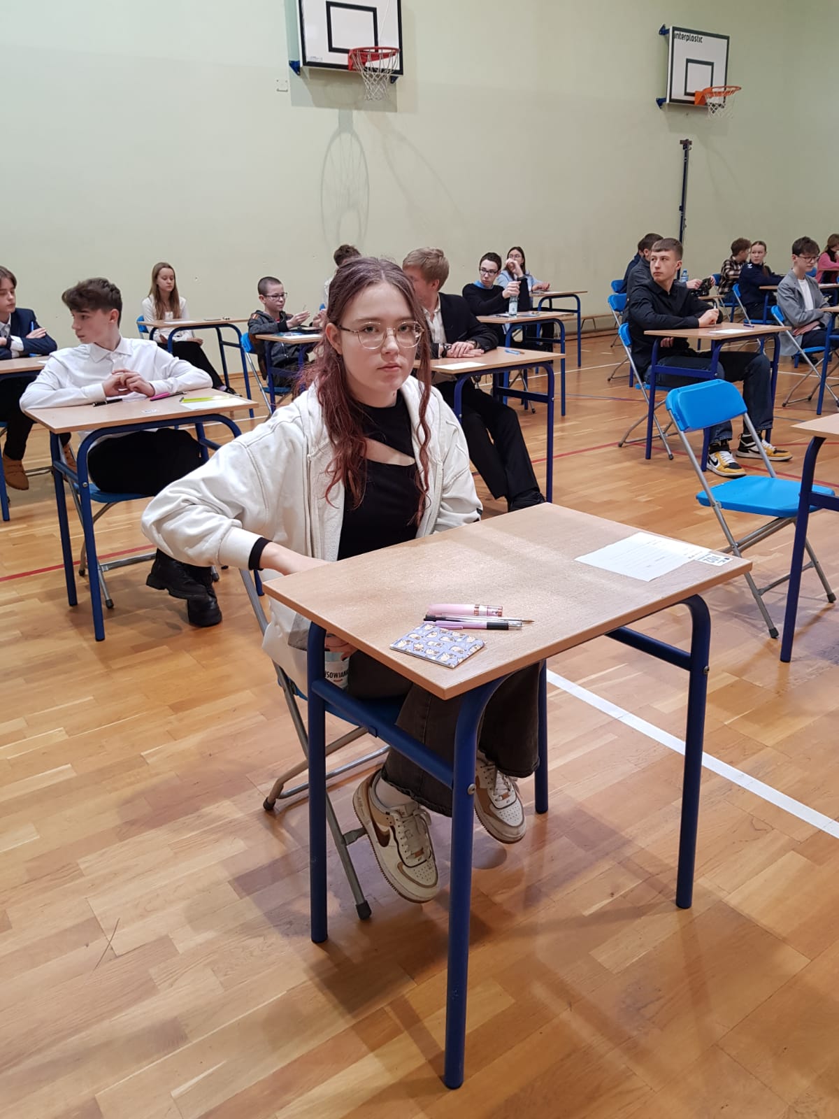 Magda Kasprzak z kl.8c finalistką Wojewódzkiego Konkursu Matematycznego