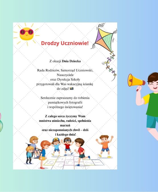 DRODZY UCZNIOWIE!