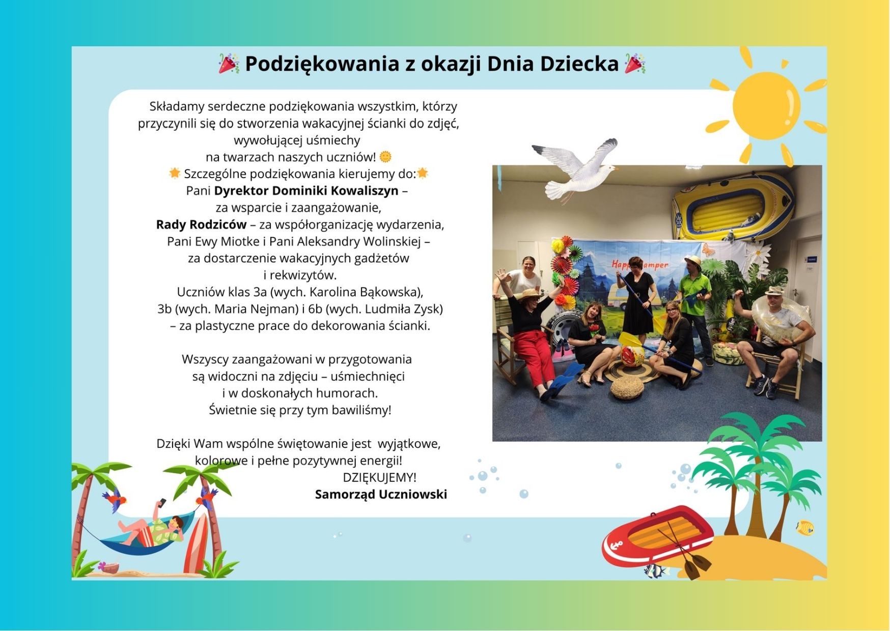 Podziękowania