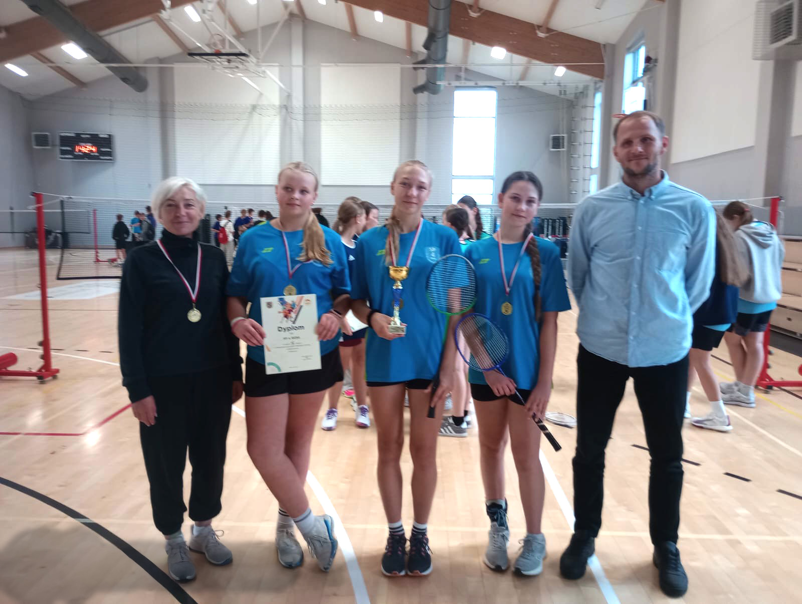 Powiatowe zawody w badmintona Powiatowe zawody w badmintona