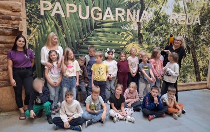 Klasa 2e, na wycieczce w Papugarni