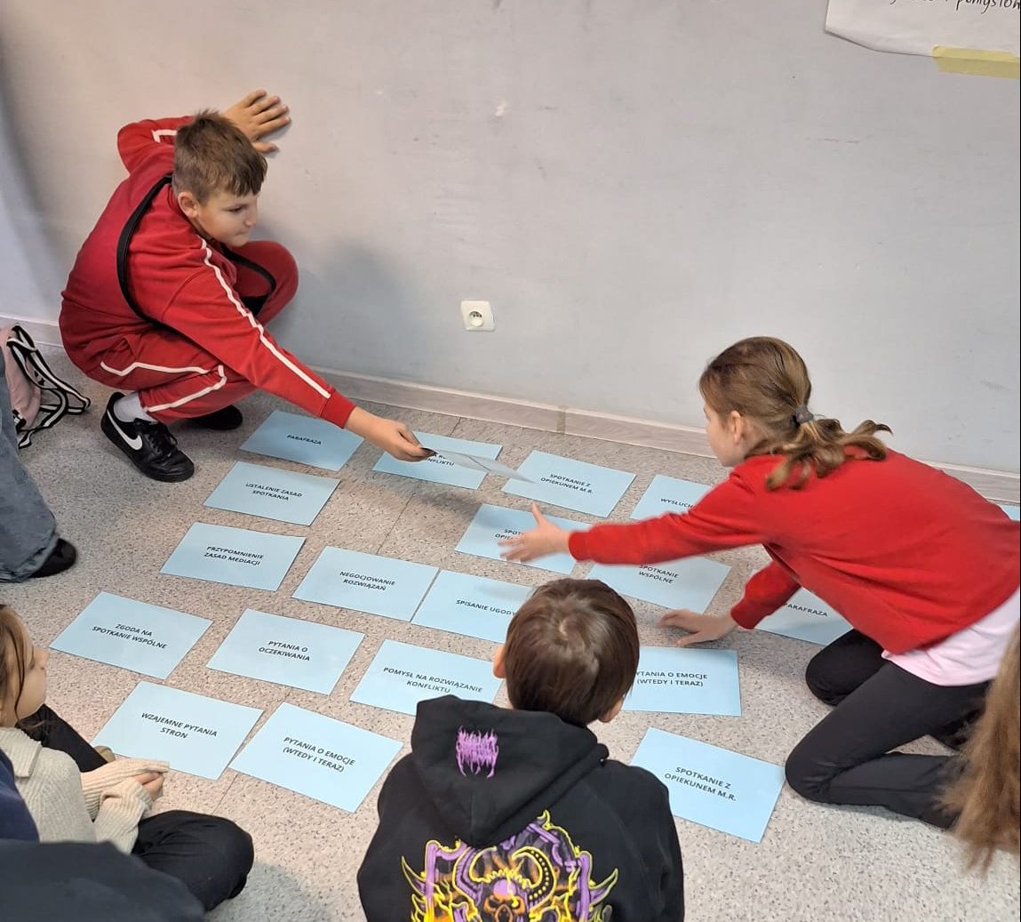 Szkolenie mediatorów rówieśniczych Szkolenie mediatorów rówieśniczych