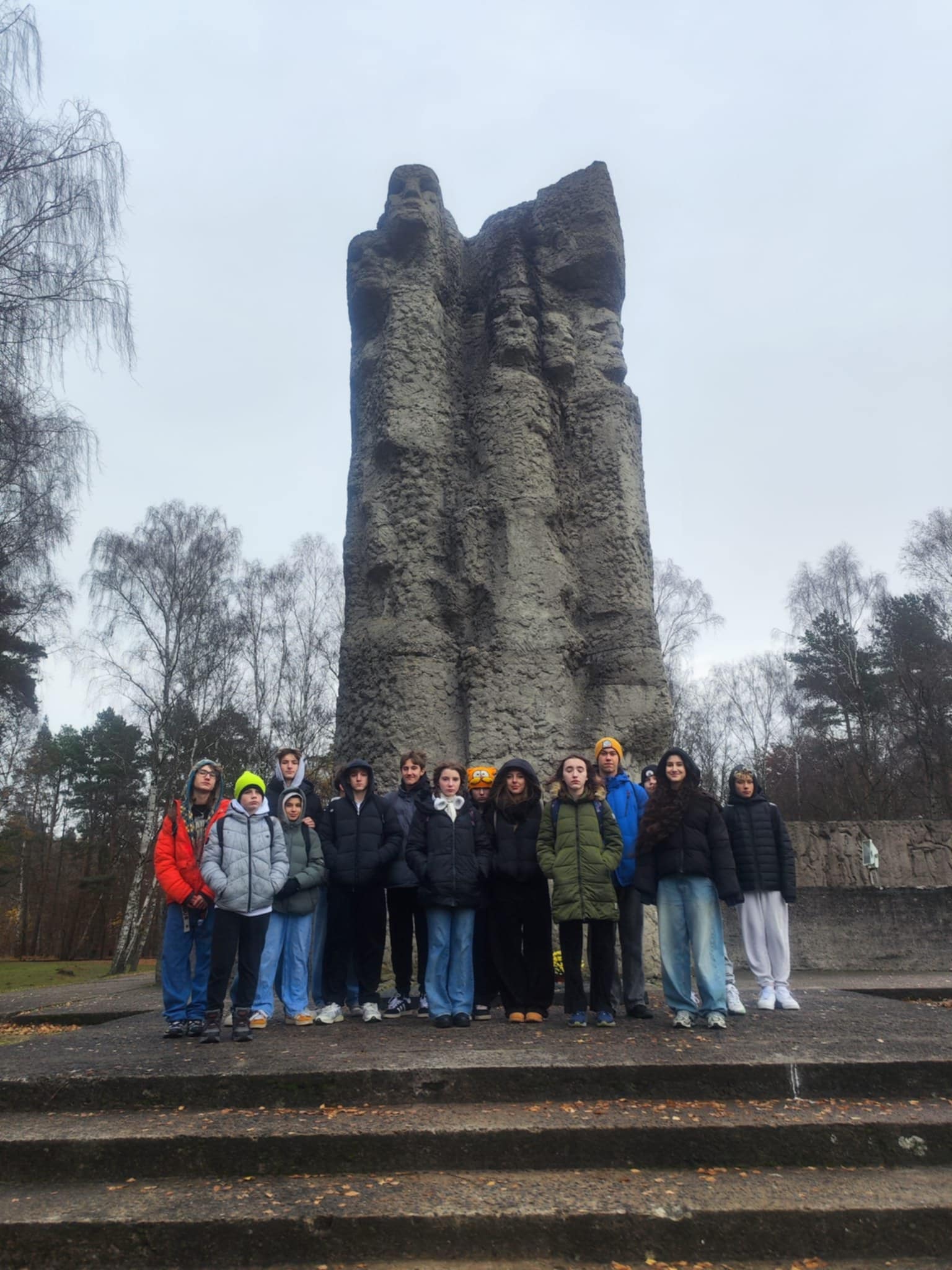 Wycieczka do Sztutowa klas 8a, 8c i 8d