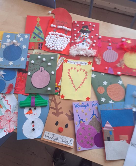 Świąteczne kartki dla Seniorów