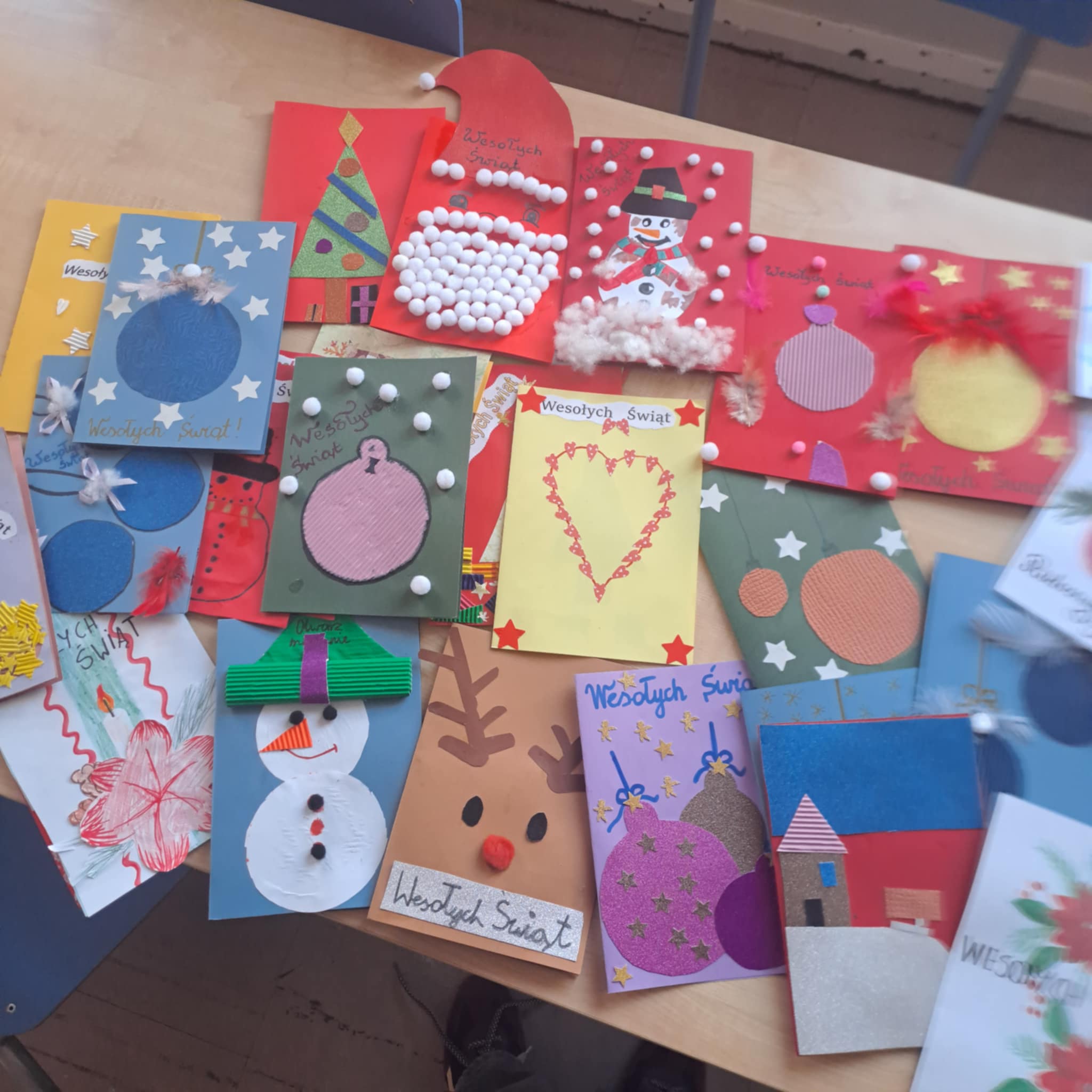 Świąteczne kartki dla Seniorów