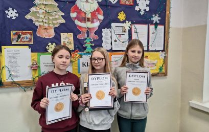 Wręczenie nagród laureatom konkursów szkolnych