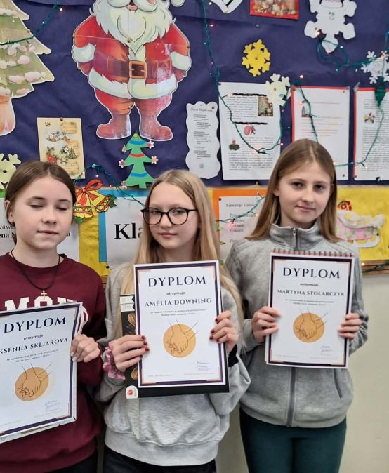 Wręczenie nagród laureatom konkursów szkolnych