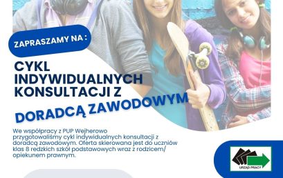 Cykl konsultacji zawodowych dla ósmoklasistów