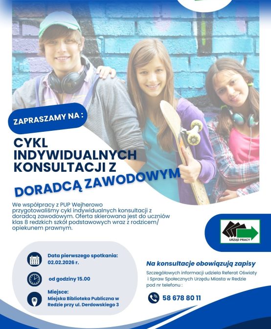 Cykl konsultacji zawodowych dla ósmoklasistów