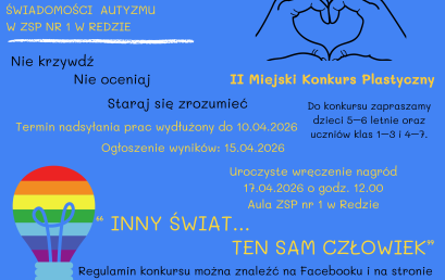 Wydłużamy termin składania prac konkursowych do 10.04.2026.