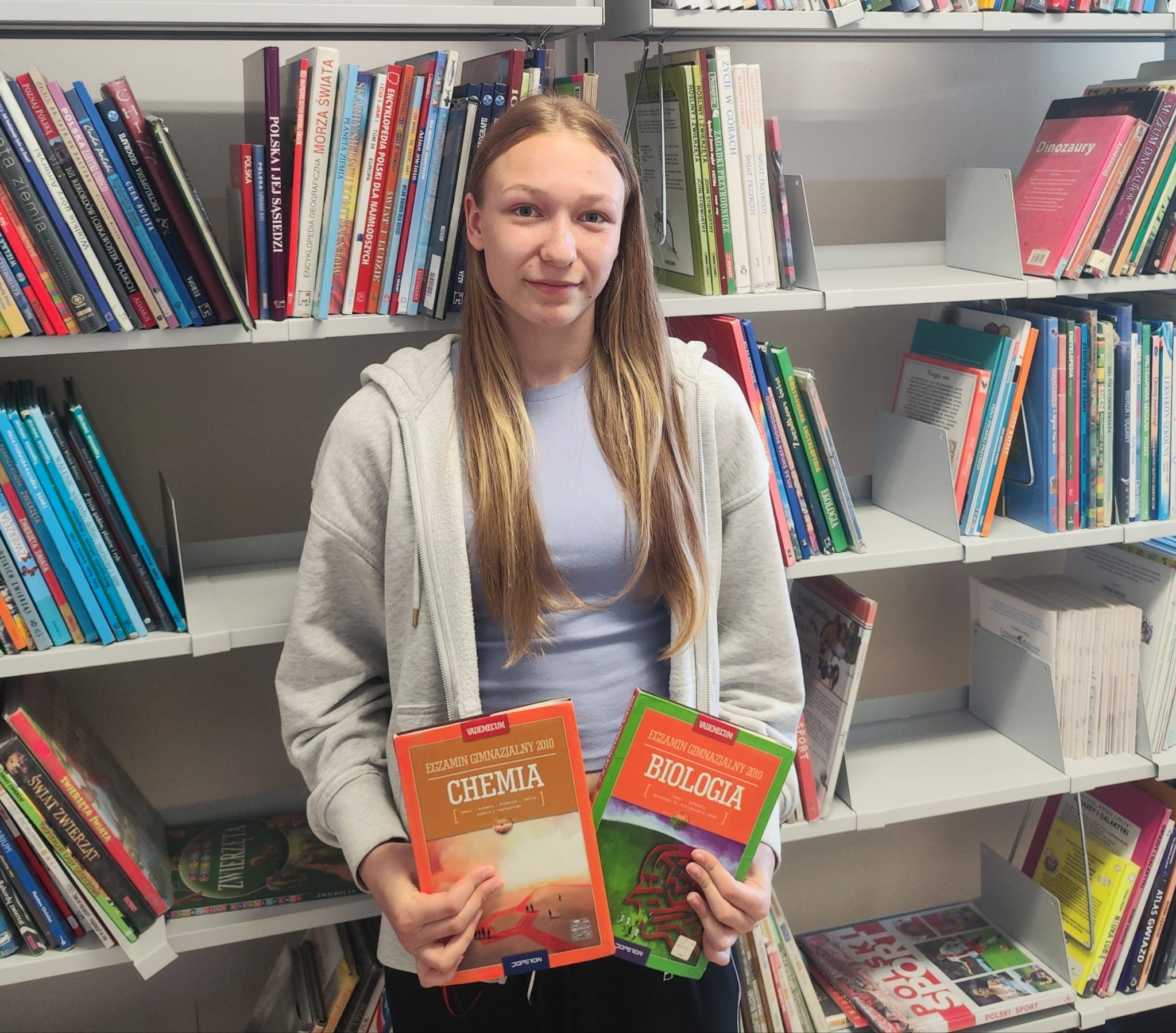 Sukces Agaty, uczennicy kl.8c