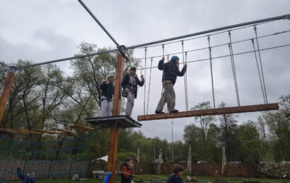 Uczniowie języka kaszubskiego z wizytą w Costerina Park w Kościerzynie