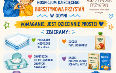 Zbiórka dla hospicjum dziecięcego Bursztynowa Przystań