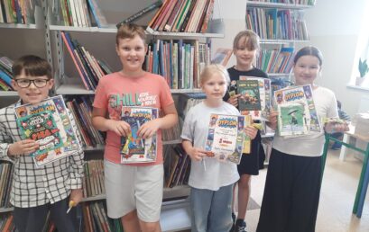 Wyniki konkursu plastycznego na komiks „Moja niezwykła przygoda”