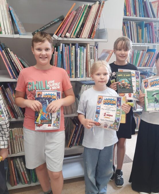 Wyniki konkursu plastycznego na komiks „Moja niezwykła przygoda”