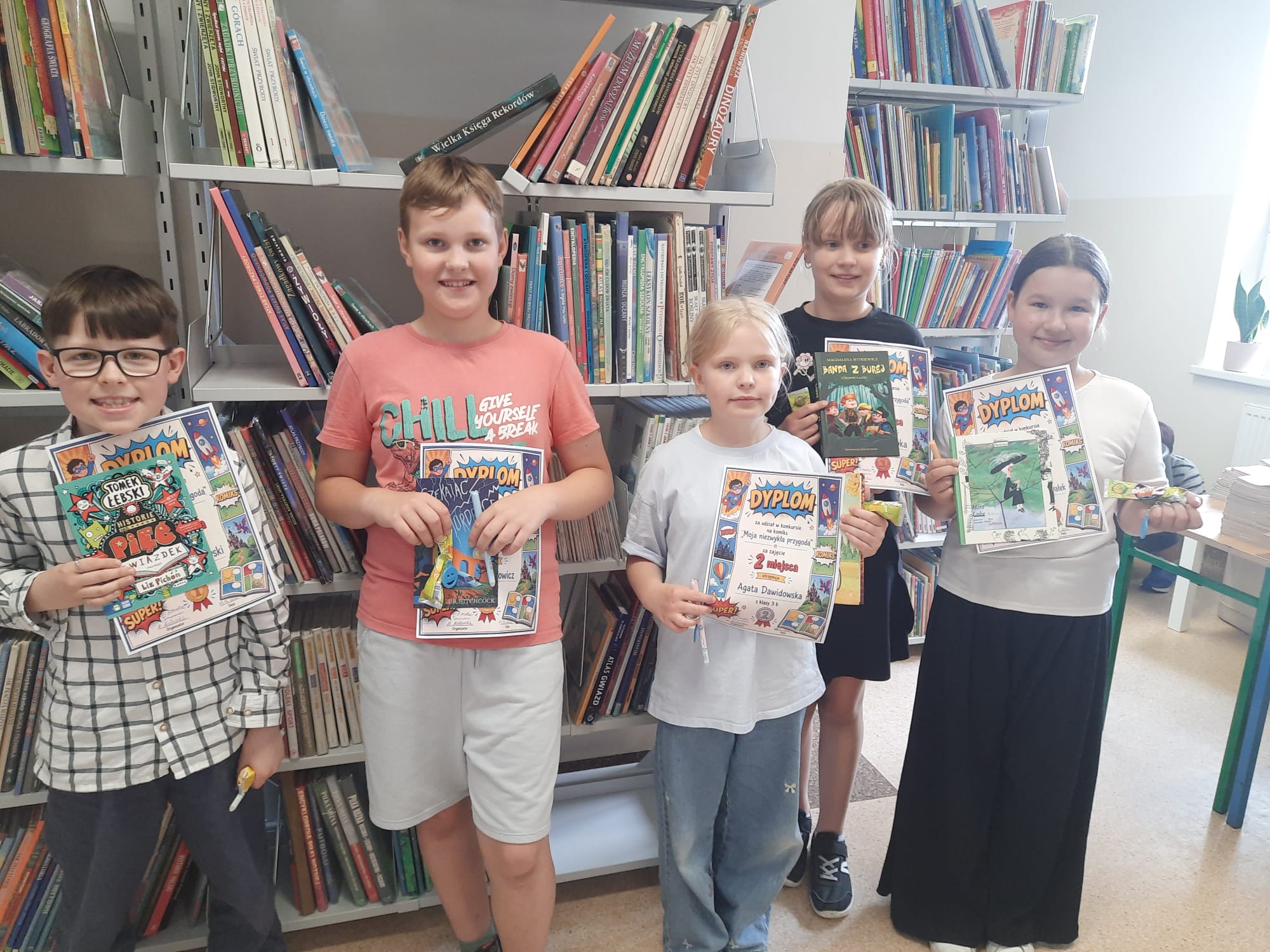 Wyniki konkursu plastycznego na komiks „Moja niezwykła przygoda”