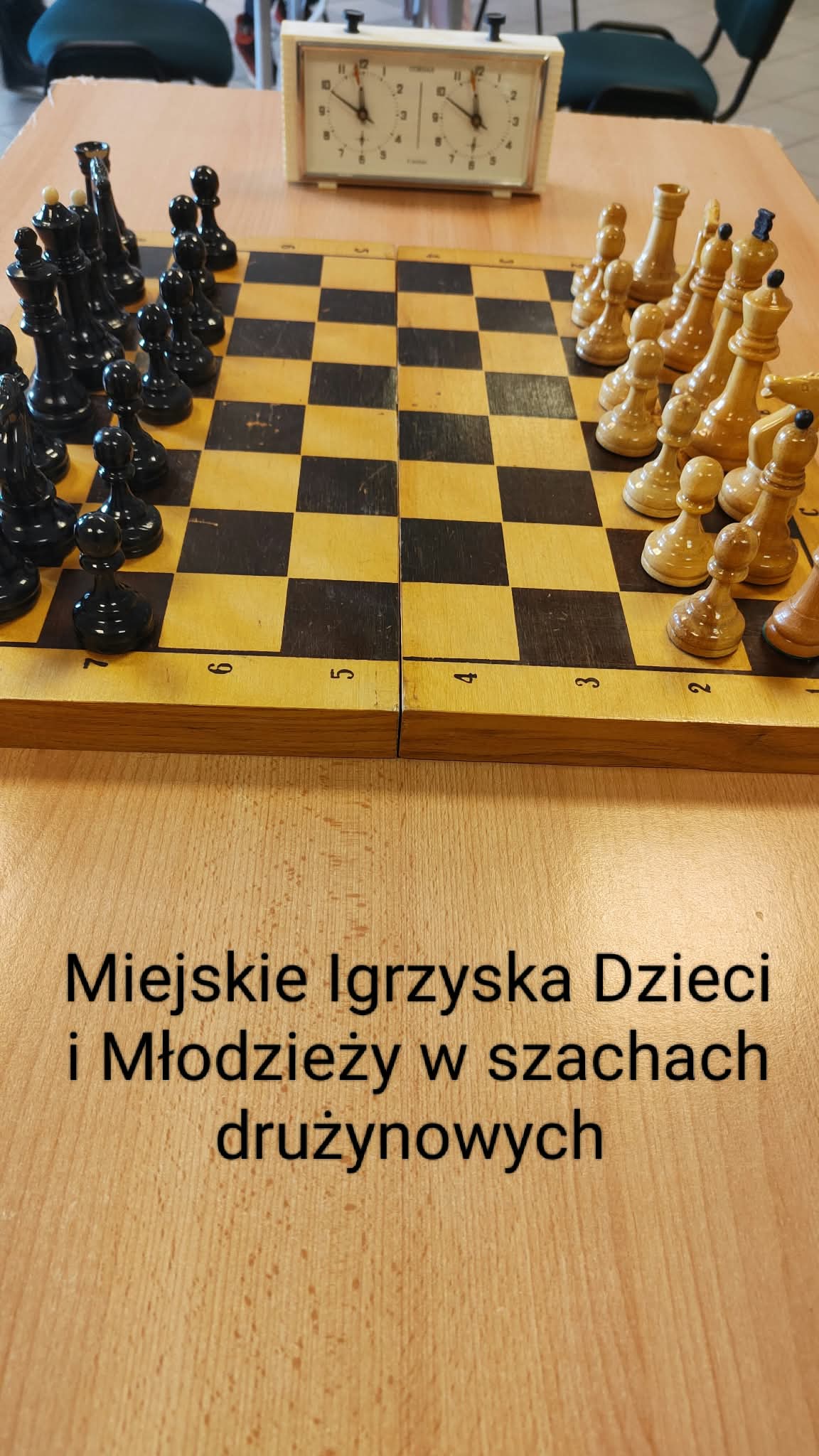 Miejskie zawody w szachach drużynowych